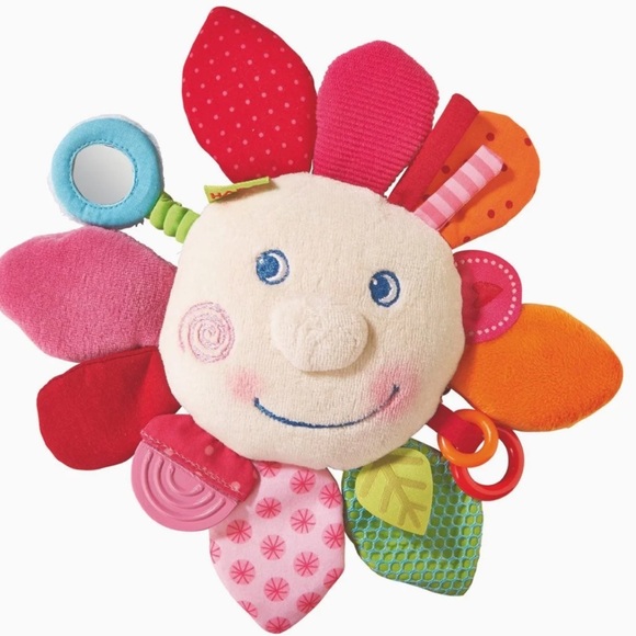 HABA Cuddly Spring Flower Teether - Picture 2 of 4